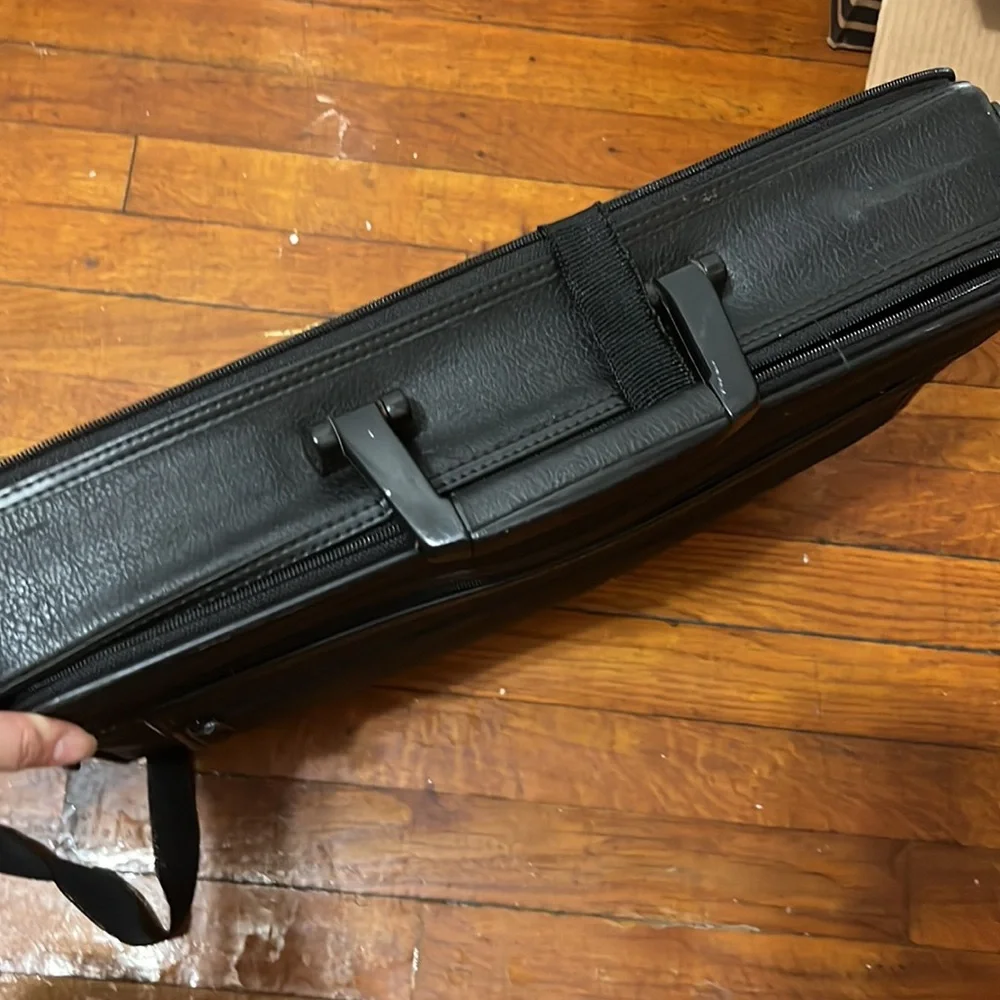 Black Leather Briefcase